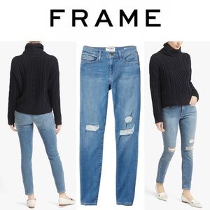 Frame Le Skinny De Jeanne Jean